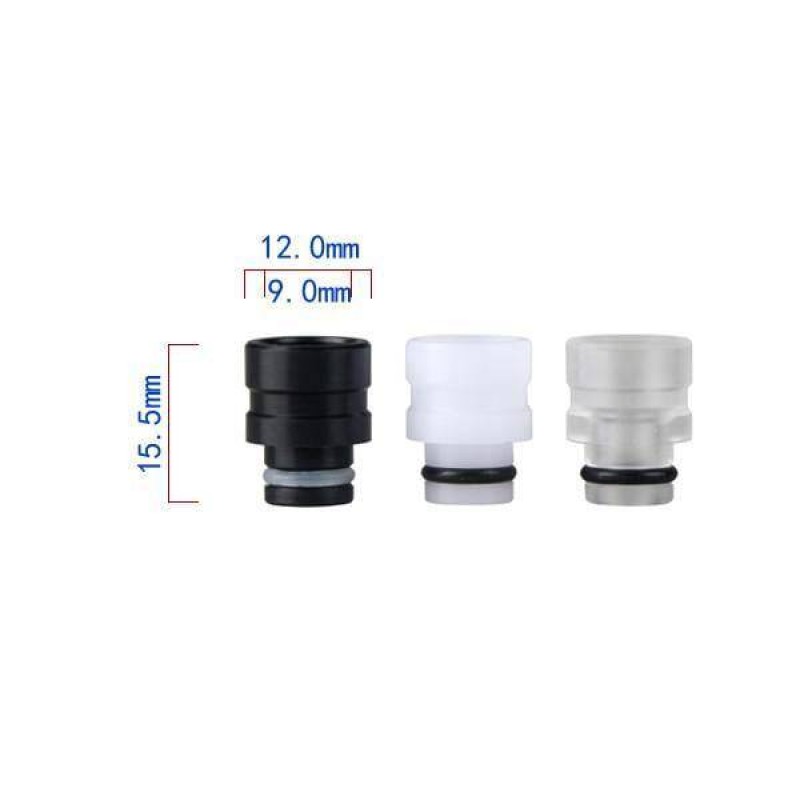 510 Delrin Stumpy Wide Bore Drip Tip