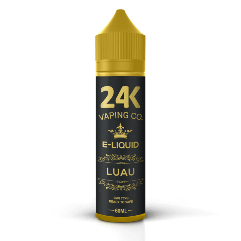 24k Vaping Co. - Luau - Tropical Fruit Punch -  75% OFF - 60ml