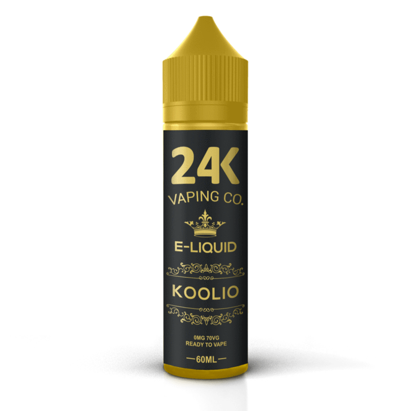 24k Vaping Co. - Koolio - Raspberry Mint Menthol -  75% OFF - 60ml