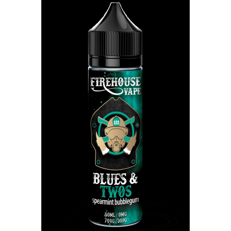 Firehouse Vape - 50% OFF- Blues & Twos - 50ml Shor...