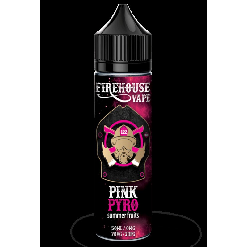 Firehouse Vape - 50% OFF - Pink Pyro - Summer Fruits - 50ml Shortfill