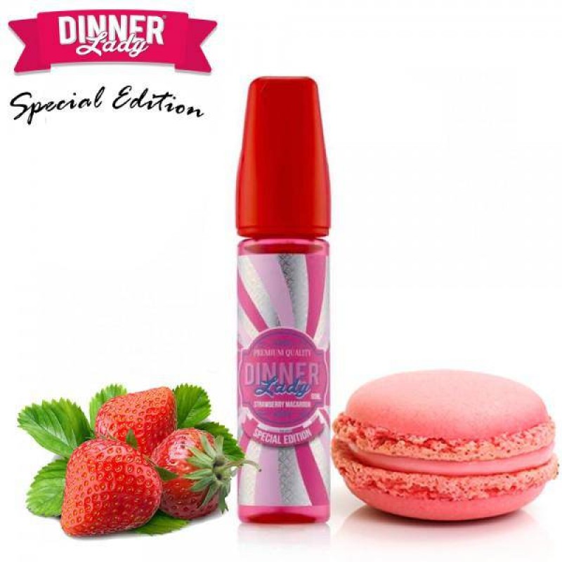 Dinner Lady - 30% OFF - Strawberry Macaroon - 60ml