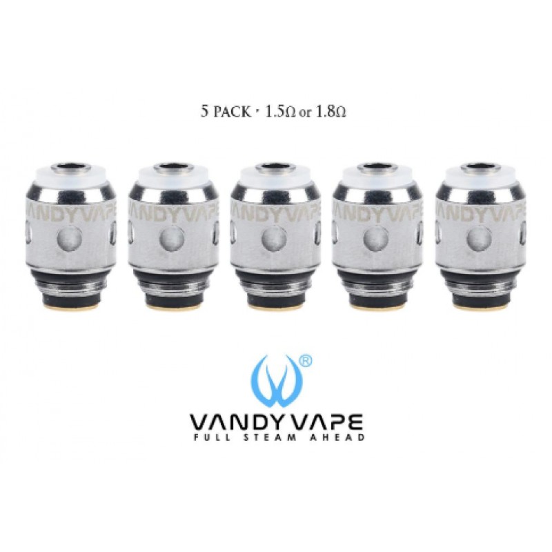 Vandy Vape Berserker/AP Apollo MTL Coils - 1.5 ohm / 1.8 ohm