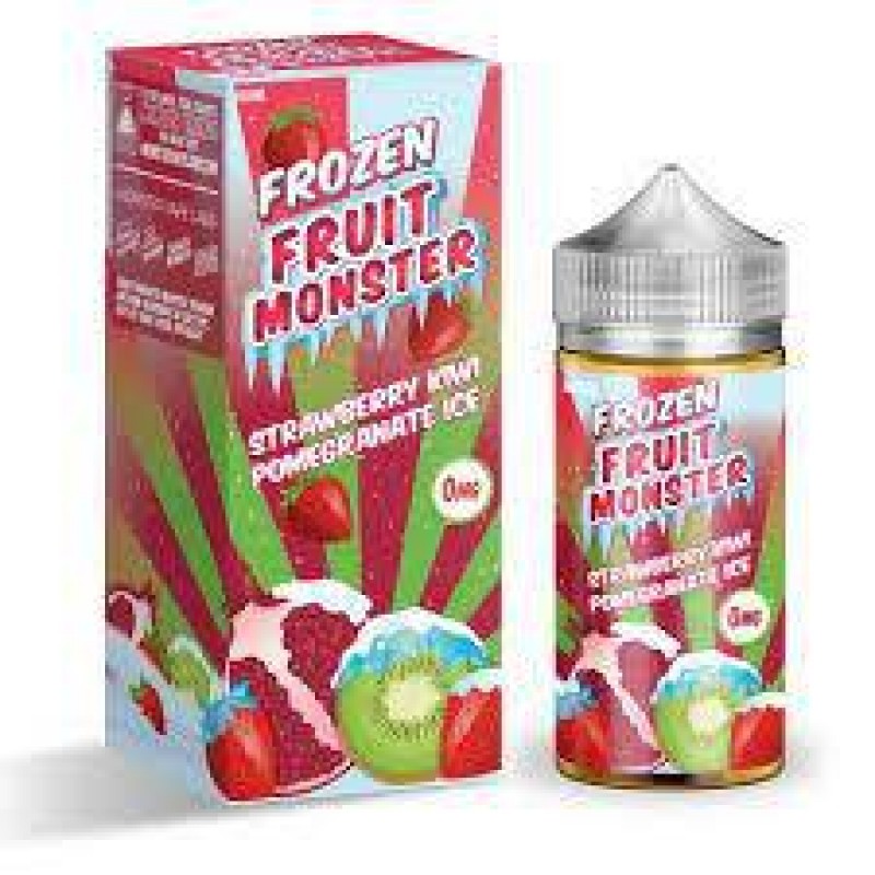 Frozen Fruit Monster | Strawberry Kiwi Pomegranate Ice | 100ml