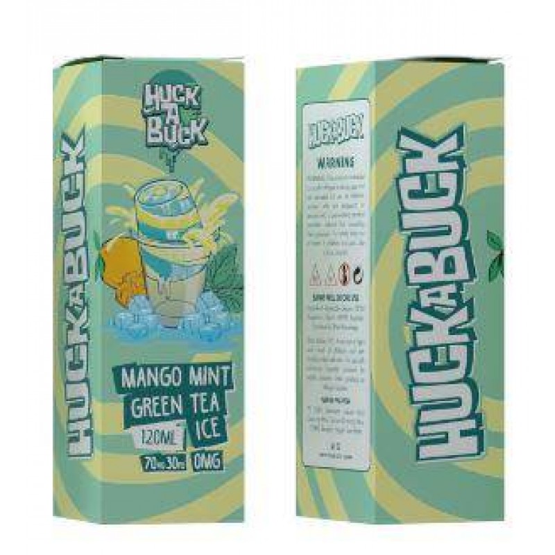 HUCKABUCK - Maylasian Juice - Mango Mint Green Tea Ice - 120ml