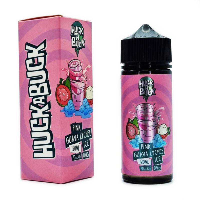 HUCKABUCK - Maylasian Juice - Pink Guava Lychee Ic...