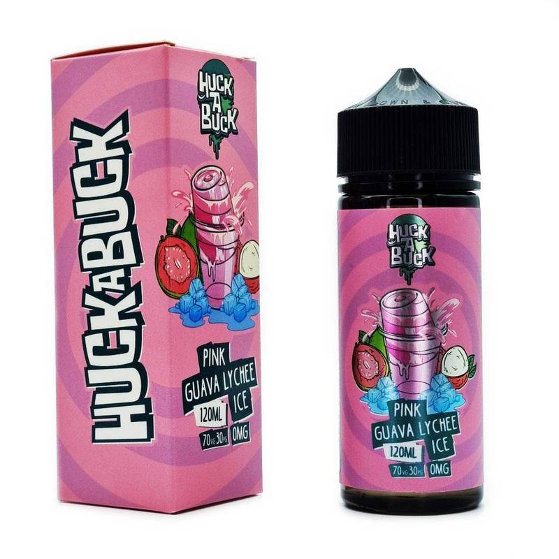 HUCKABUCK - Maylasian Juice - Pink Guava Lychee Ice - 120ml