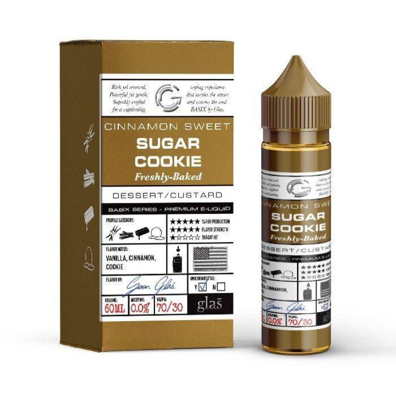 Glas Vapor - Basix Series - Sugar Cookie