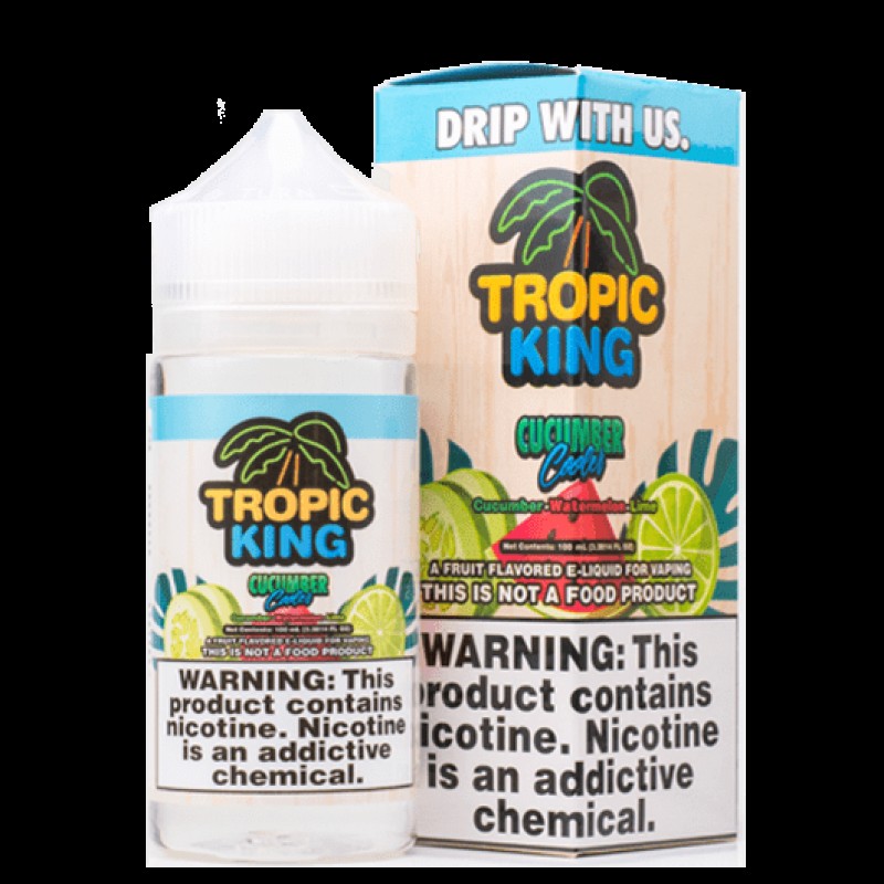 Tropic King Cucumber Cooler - Drip More - 100ml
