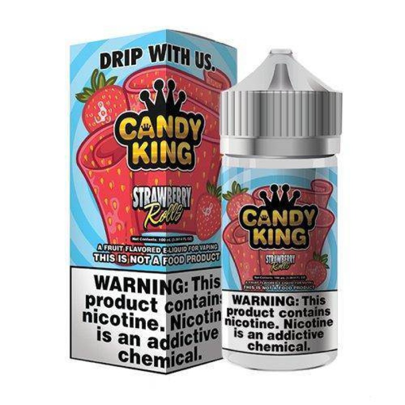 Candy King - Strawberry Rolls - 100ml