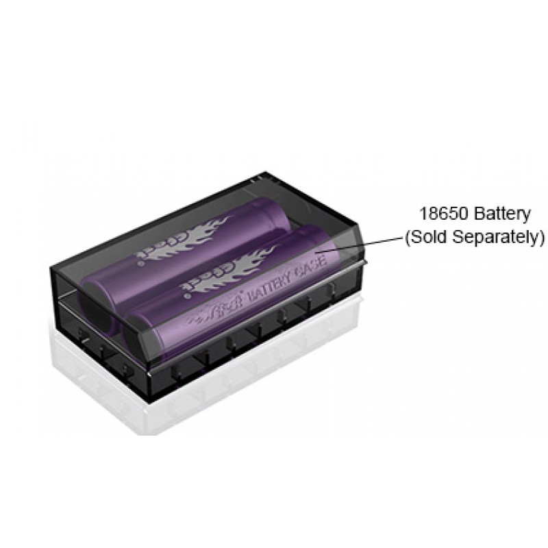 Efest Battery Hard Plastic Case to fit 2 x 18650 Batteries
