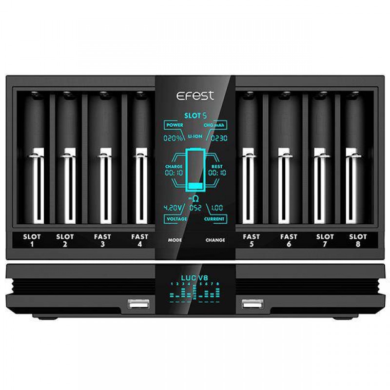 Efest LUC V8 | 8 Bay Charger