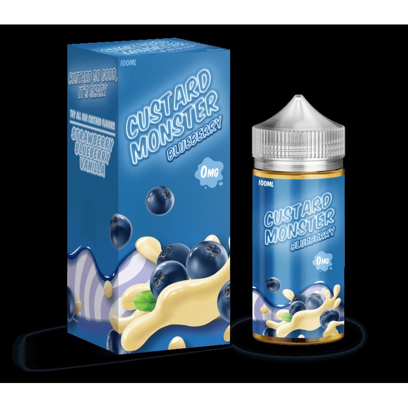 Monster Vape Labs - Blueberry Custard Monster - 100ml