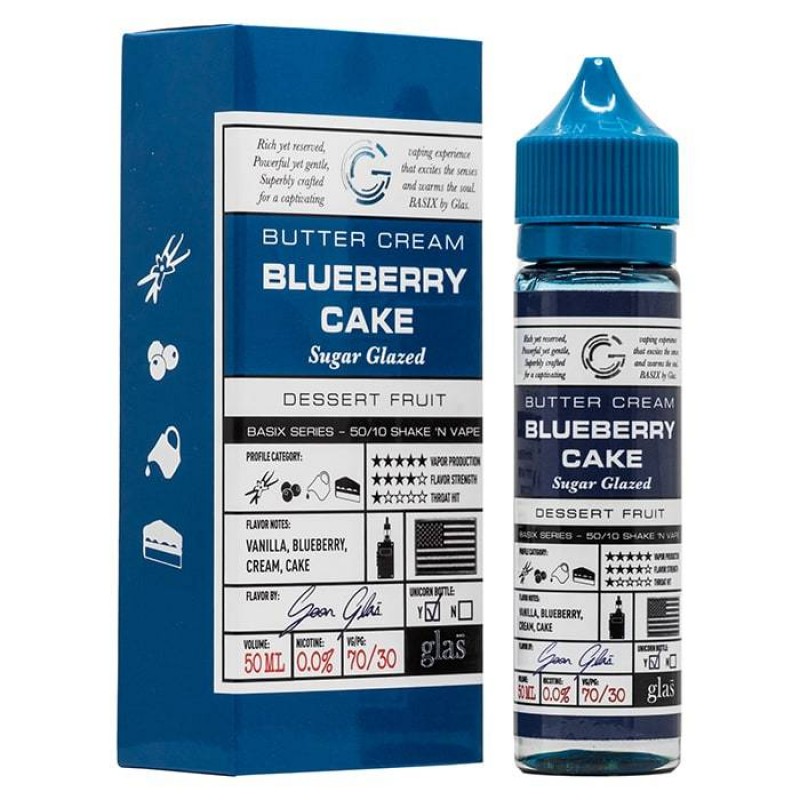 Glas Vapor - Basix Series - Blueberry cake