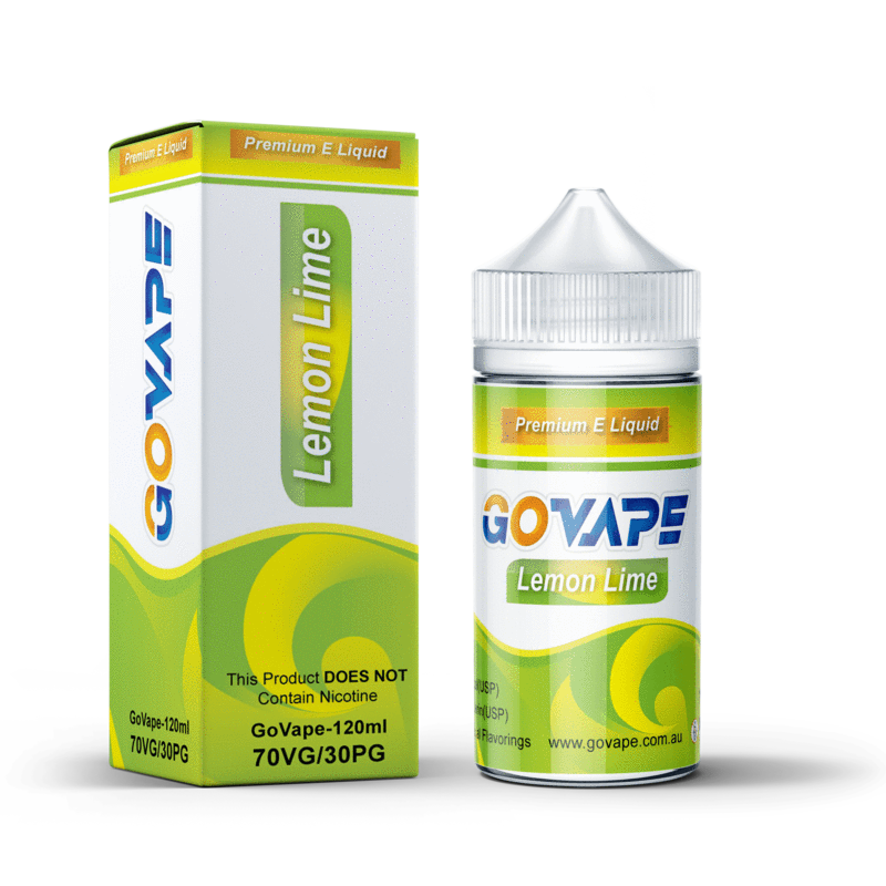 GO VAPE PREMIUM E-LIQUID - LEMON LIME - 120ml