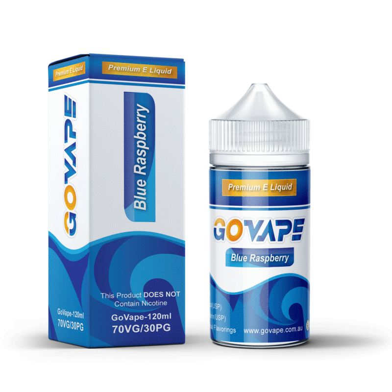 GO VAPE PREMIUM E-LIQUID - BLUE RASPBERRY - 120ml