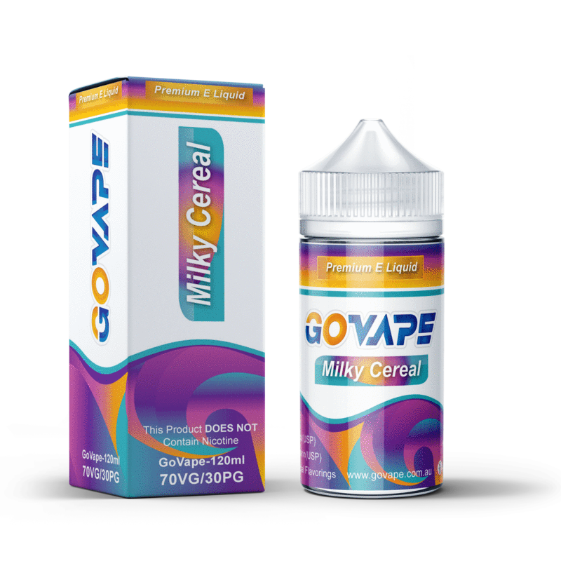 GO VAPE PREMIUM E-LIQUID - MILKY CEREAL - 120ml