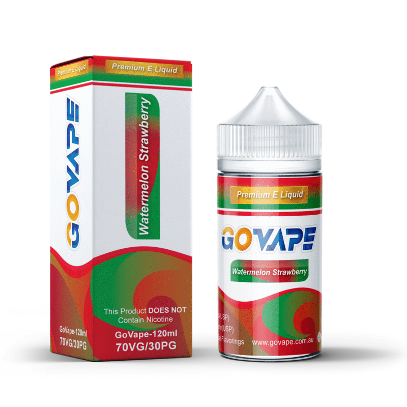 GO VAPE PREMIUM E-LIQUID - WATERMELON STRAWBERRY - 120ml