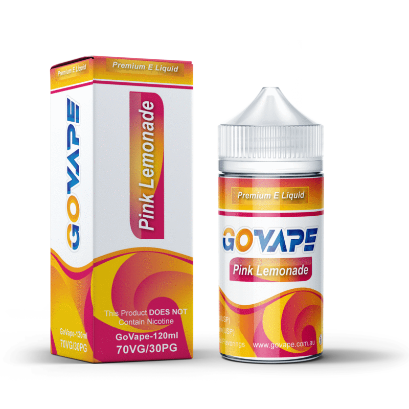 GO VAPE PREMIUM E-LIQUID - PINK LEMONADE - 120ml