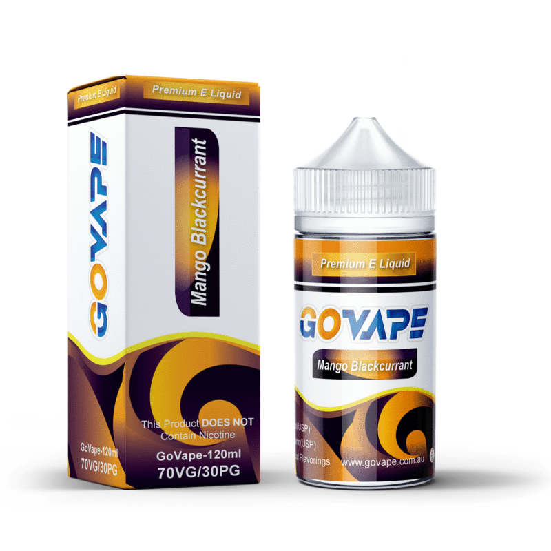 GO VAPE PREMIUM E-LIQUID - MANGO BLACKCURRANT - 120ml