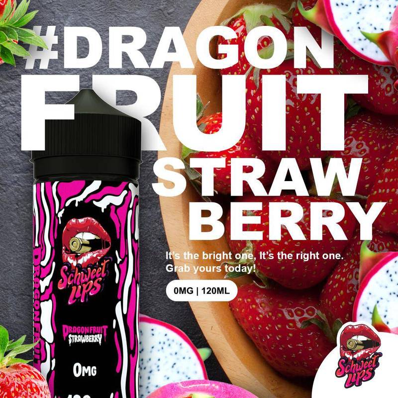 Schweet Lips / Nasty Juice / Dragonfruit Strawberry / 120ml