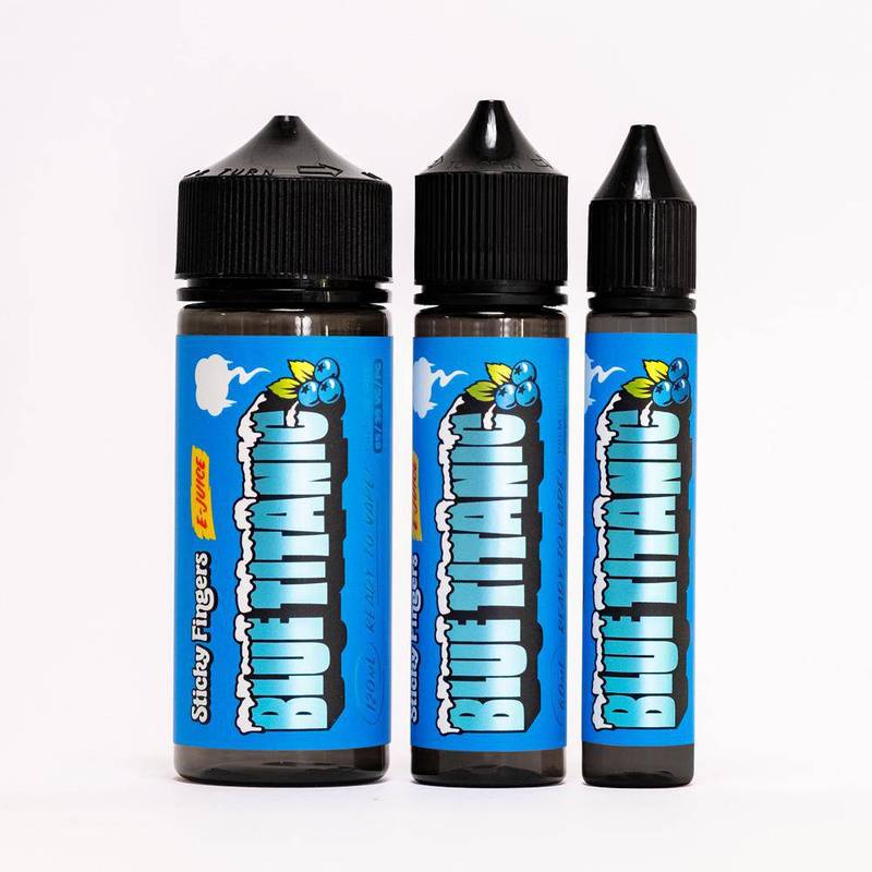 Sticky Fingers Ejuice - Blue Titanic