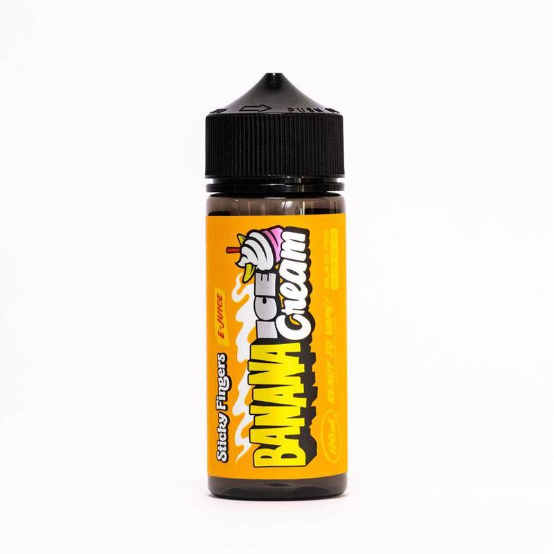 Sticky Fingers Ejuice - Banana Ice Cream