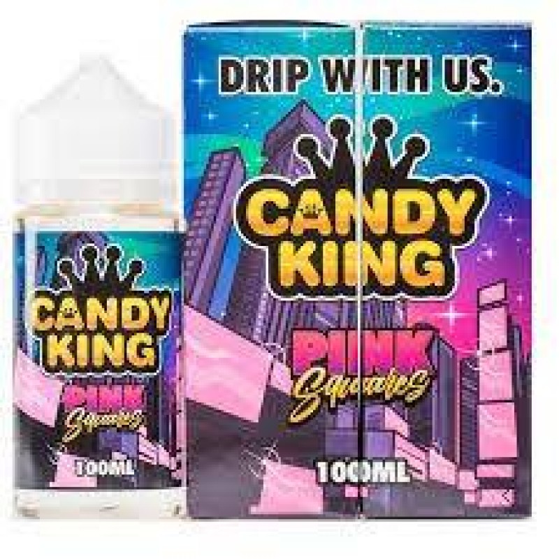 Candy King - Pink Squares - 100ml