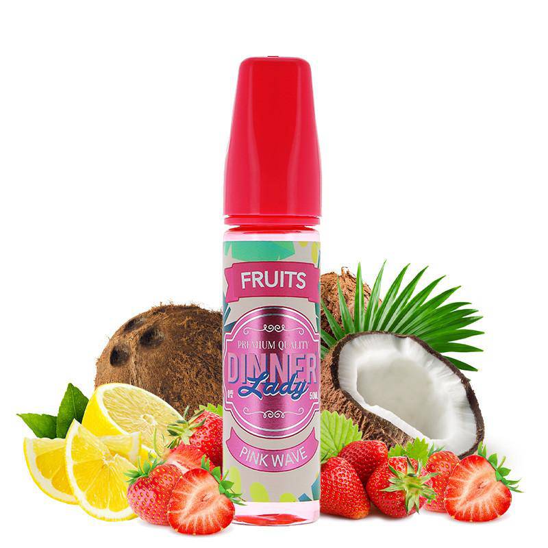 Dinner Lady - 30% OFF -Fruits - Pink Wave