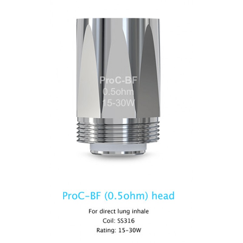 Joyetech ProC - BF Replacement Coils - 5 Pack - (Cubis 2/CuAIO/CuBox/AIO)