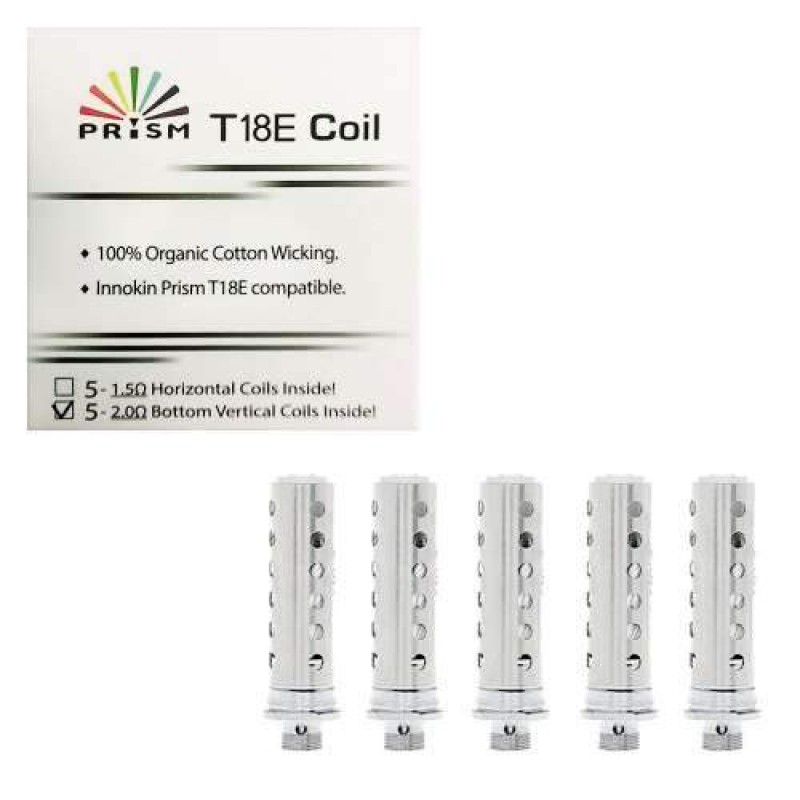 Endura T18 E Replacement Coils - Fit 2ml Tank - 5 Pack