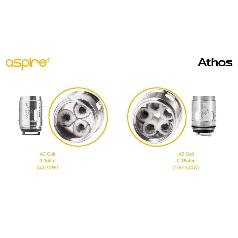 Aspire A5 & A3 Coils - For Speeder & Athos
