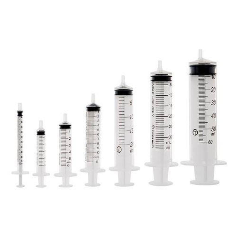 Syringes - 1ml, 5ml, 10ml & 30ml - 5pcs