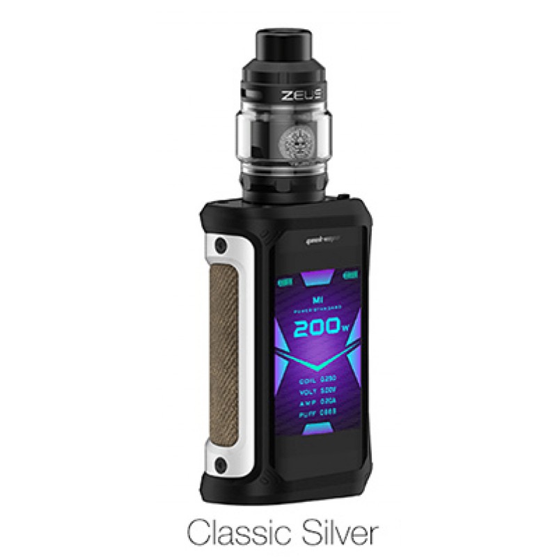 Geekvape Aegis X 200W Box Mod Kit With ZEUS Sub Ohm Tank - 5ml