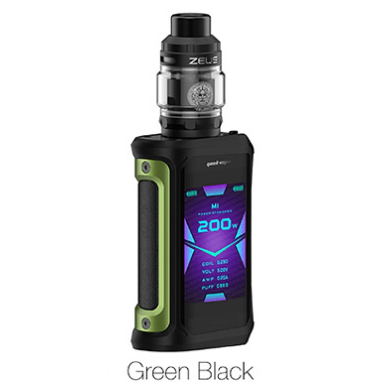 Geekvape Aegis X 200W Box Mod Kit With ZEUS Sub Ohm Tank - 5ml