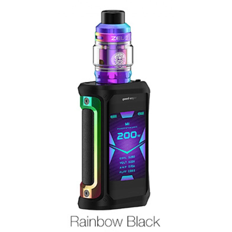 Geekvape Aegis X 200W Box Mod Kit With ZEUS Sub Ohm Tank - 5ml