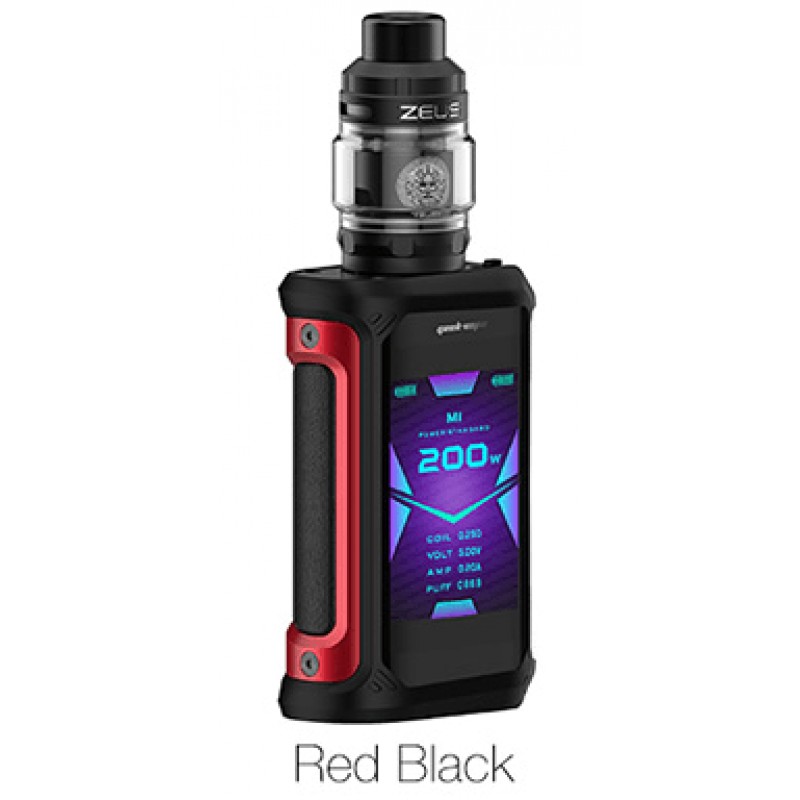 Geekvape Aegis X 200W Box Mod Kit With ZEUS Sub Ohm Tank - 5ml