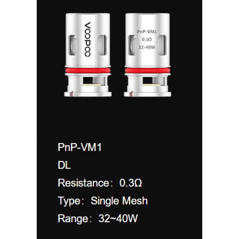 VOOPOO PnP Coils/RBA - 5pcs