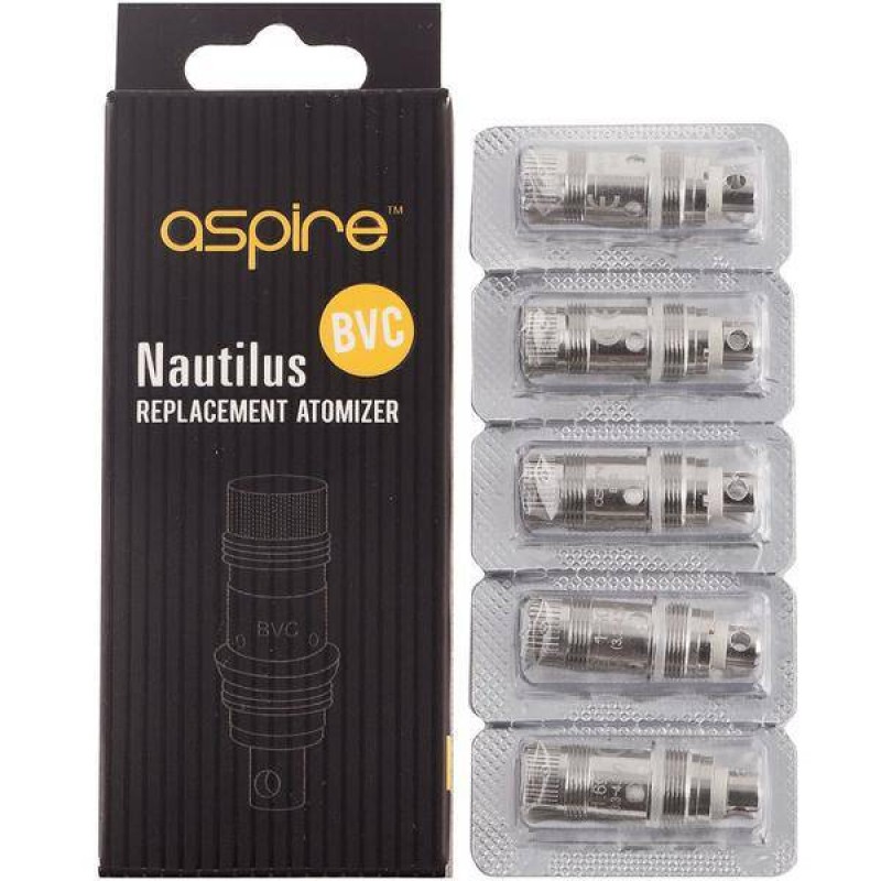 Aspire Nautilus MTL- BVC Replacement Coil (5 Pack)