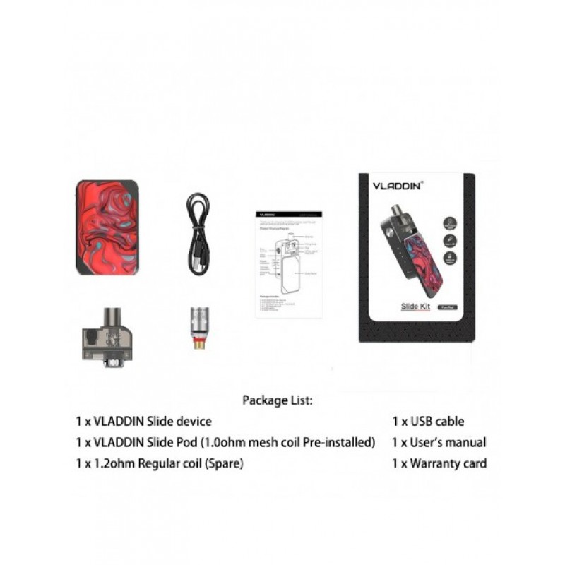 Vladdin Slide Kit 1000mAh Pod System