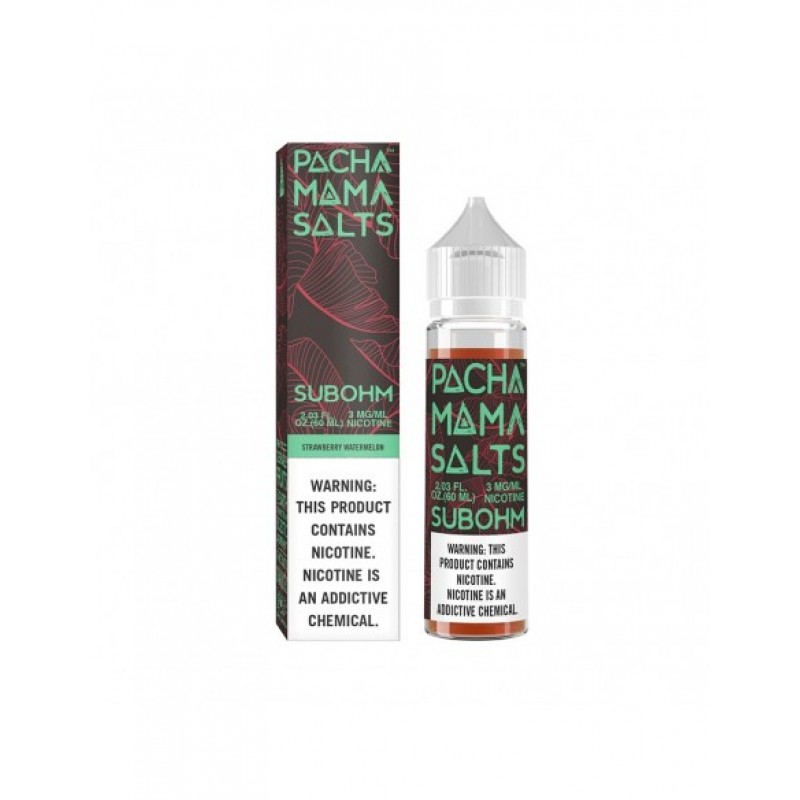 Pachamama Ejuice - Strawberry Watermelon Subohm Salts