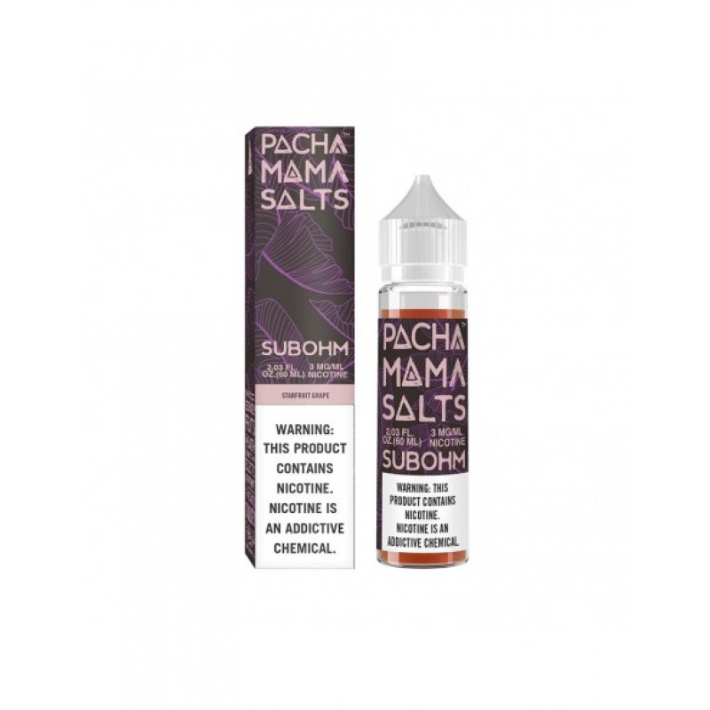 Pachamama Ejuice - Starfruit Grape Subohm Salts