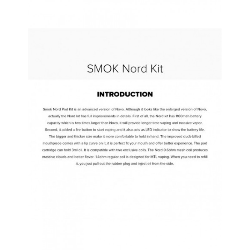 SMOK Nord Kit