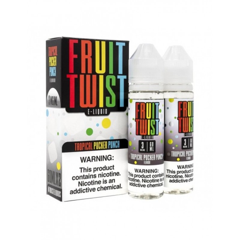 Fruit Twist E-Liquid - Tropical Pucker Punch