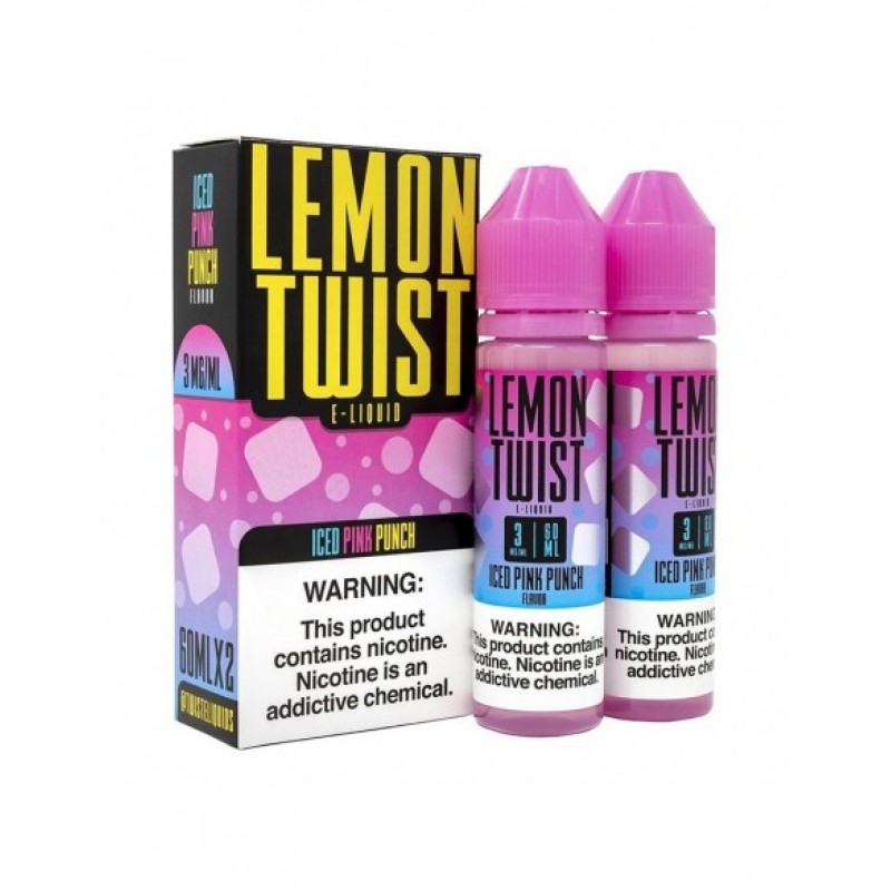 Lemon Twist Vape Juice - Iced Pink Punch