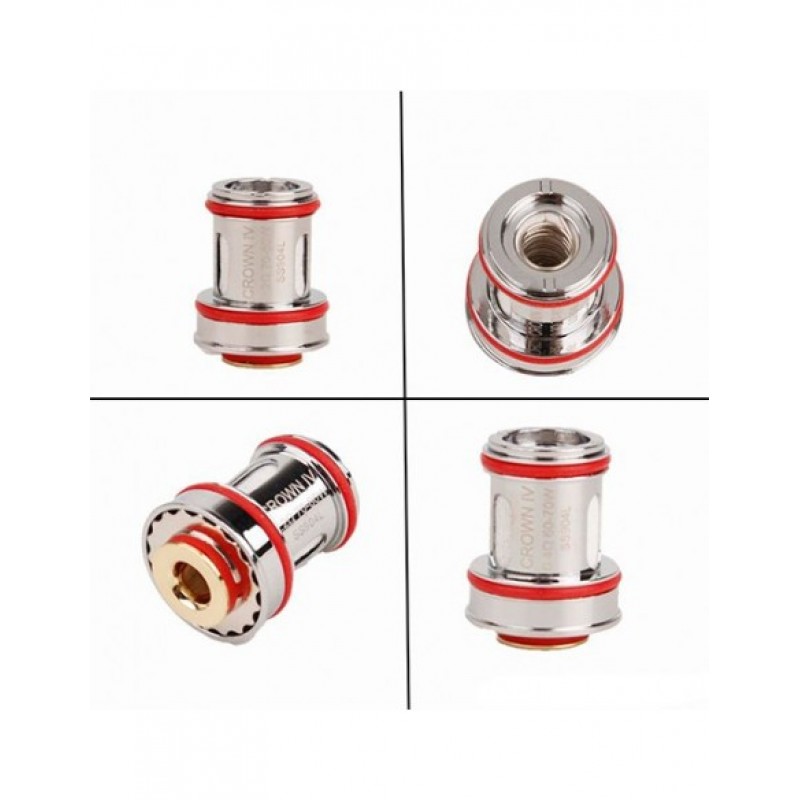 Uwell Crown 4 Coils: Dual SS904L Coil