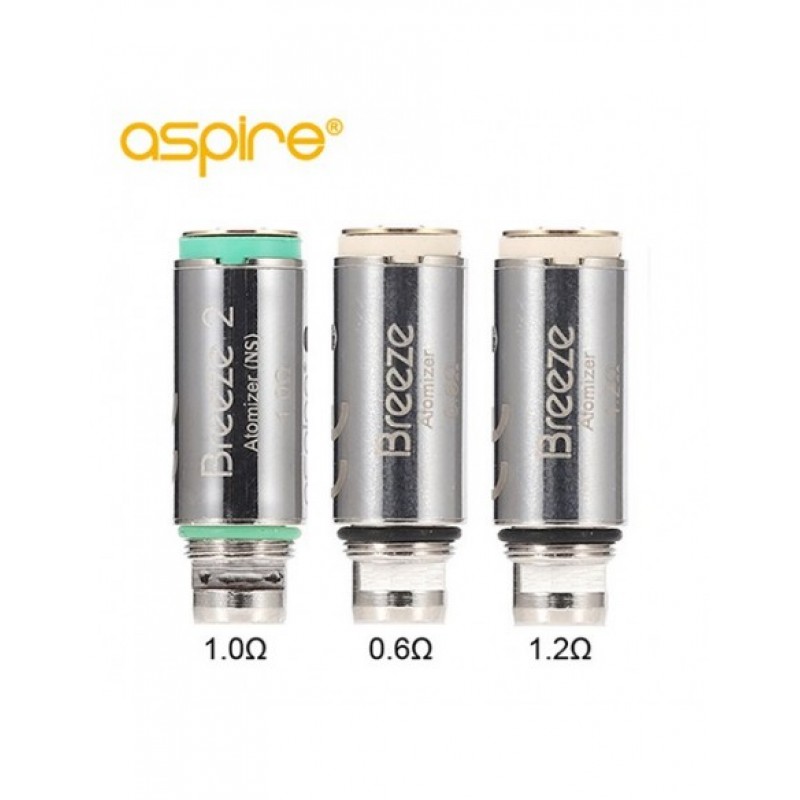 Aspire Breeze coils 0.6/1.0/1.2ohm U-tech Coils 5pcs