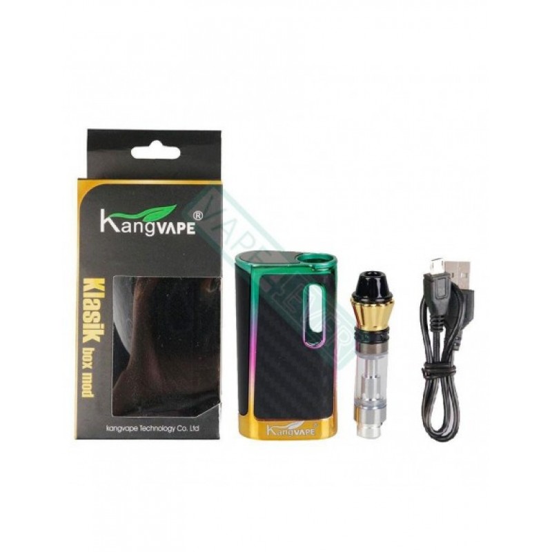 Kangvape Klasik Kit: 510 Thread CBD Vape Box Mod 650mah