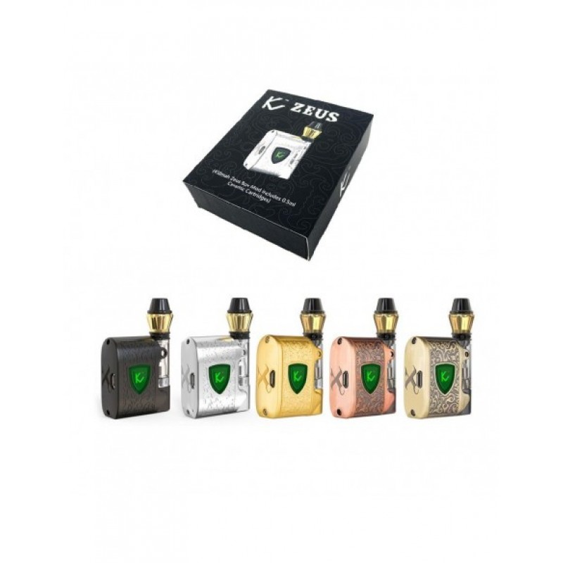 Kangvape Zeus CBD Vape Kit: 510 Thread Box Mod 450mah