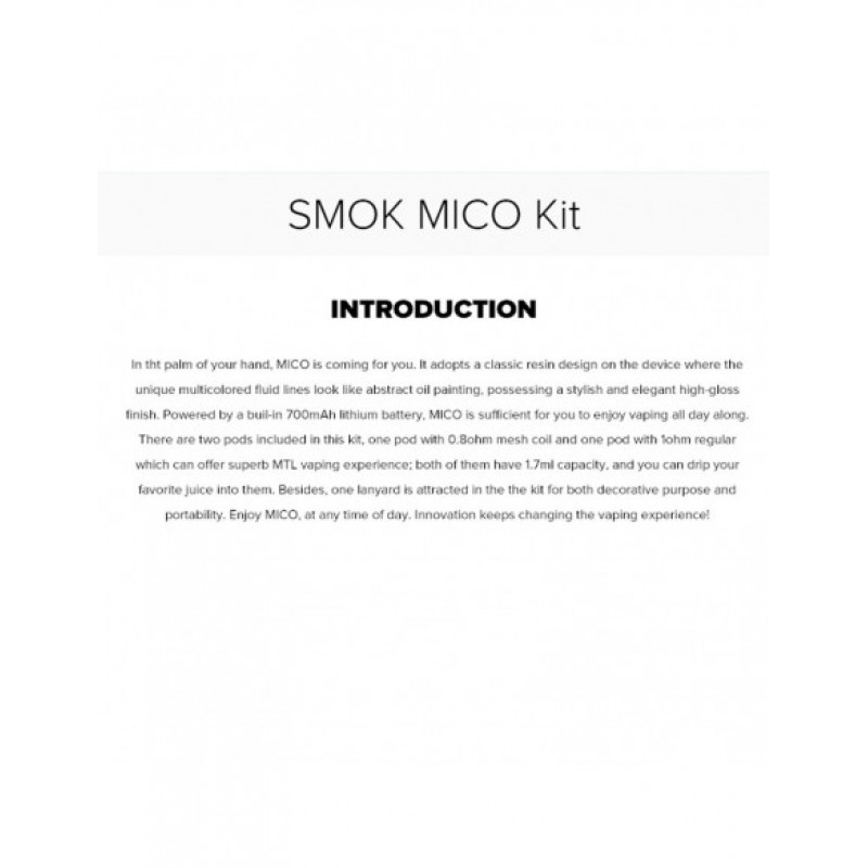 SMOK MICO Kit